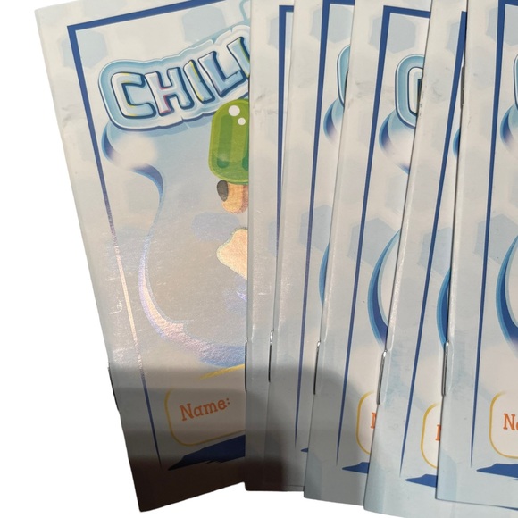 Really Good Stuff Writing Mini Journals Stickers Summer Penguins Party Favors - Picture 9 of 14